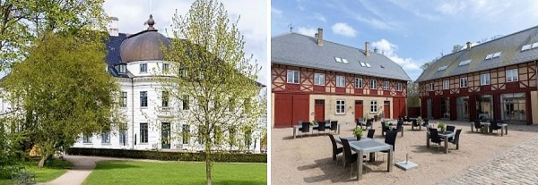 Bernstorff Slot and Kavalergården